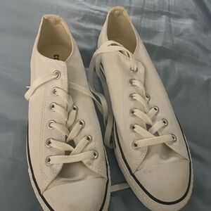 Converse White Low-Top Sneakers